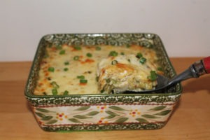 Low Carb Creamed Chicken And Spaghetti Squash Bake