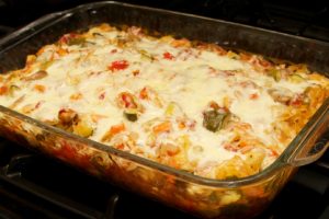 Low Carb Baked Spaghetti Squash Casserole