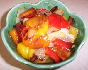 Low Carb Blistered Bell Peppers And Onions