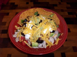 Low Carb Mexican Cheese Taco Salad