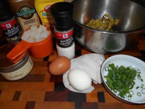 Low Carb Daikon Radish Dill Pickle Egg Salad