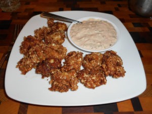Low Carb Fried Oysters