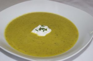 Ginger Curried Zucchini Soup