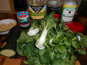 Bok Choy Cucumber Salad