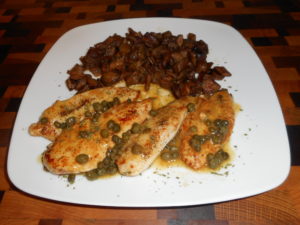 Low Carb Chicken Piccata