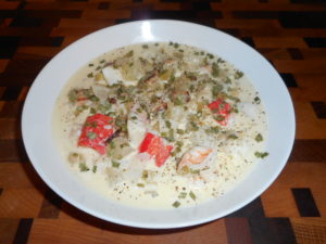 Low Carb Seafood Chowder