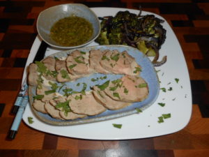 Low Carb Pork Loin With Asian Lime Fish Sauce
