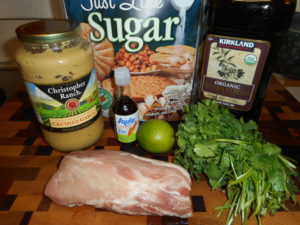 Low Carb Pork Loin With Asian Lime Fish Sauce