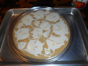 Keto Crustless Cheesecake Pumpkin Pie