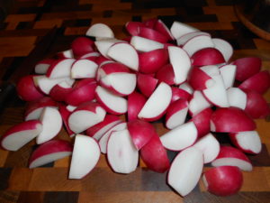 Keto Dilled Red Radishes