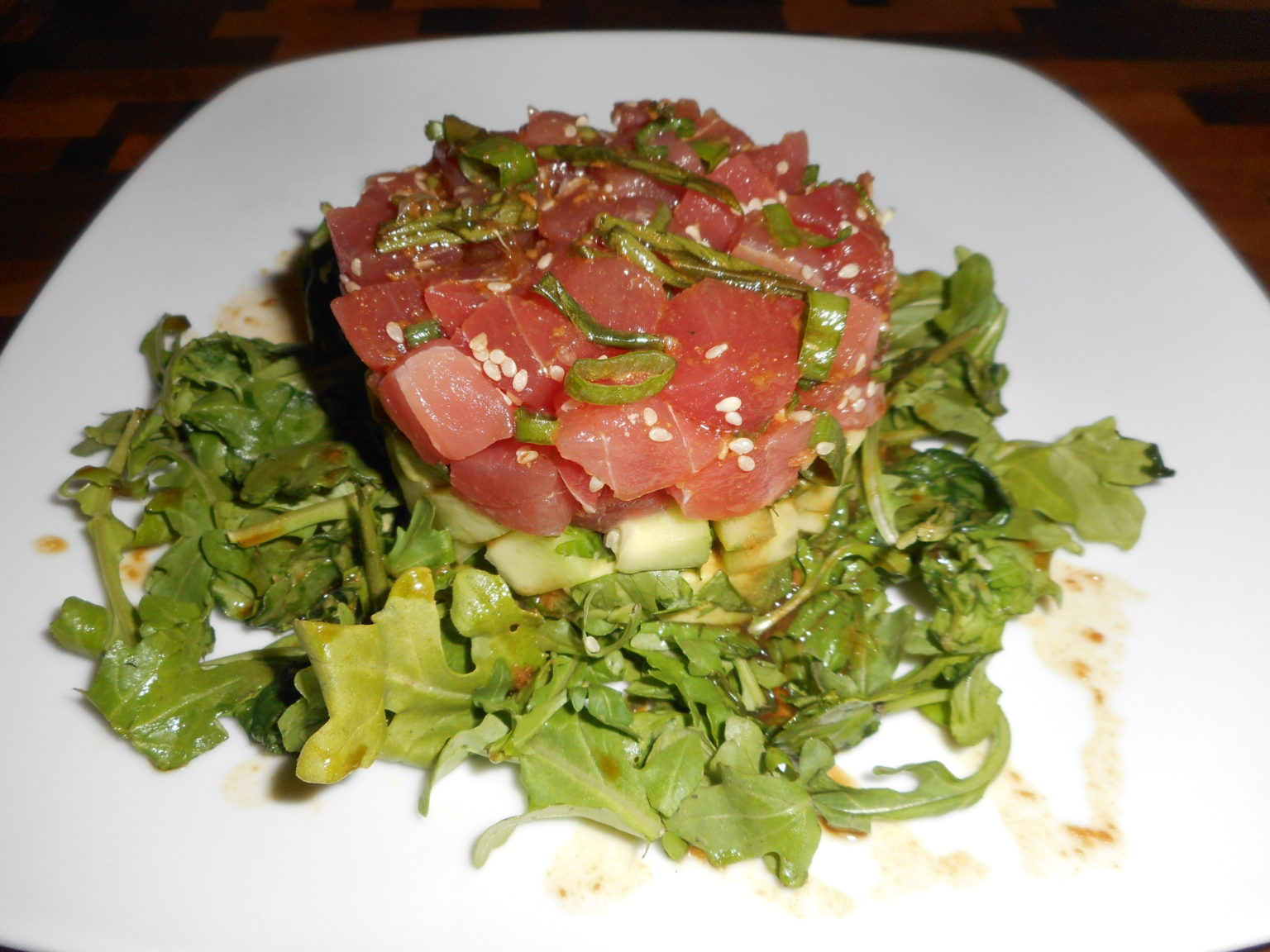 Keto Ahi Tuna Tartare Diabetic Chef's Recipes