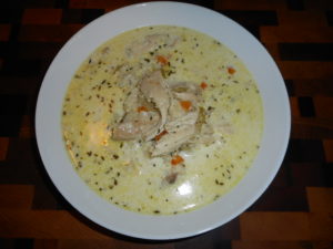 Keto Chicken Rice Soup
