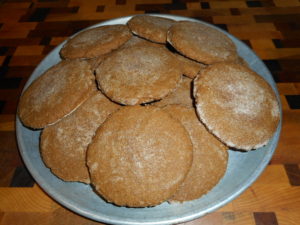 Low Carb Carbalose Giant Ginger Cookies