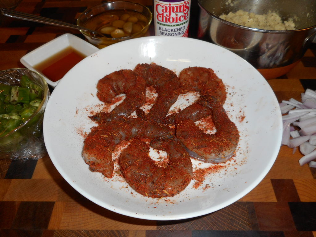 Keto Cajun Shrimp Peppers & Grits Diabetic Chef's Recipes