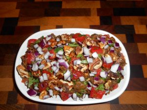 Keto Eggplant Salad
