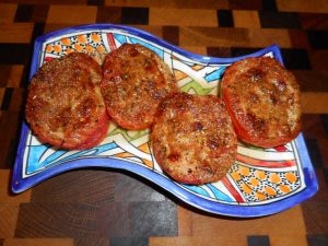 Keto Italian Parmesan Tomatoes