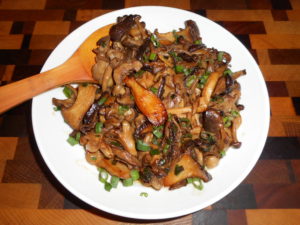 Keto Asian Buttery Mushrooms