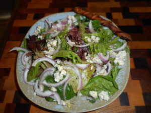 Keto Bacon Blue Cheese Salad
