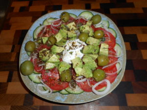 Keto Mediterranean Salad