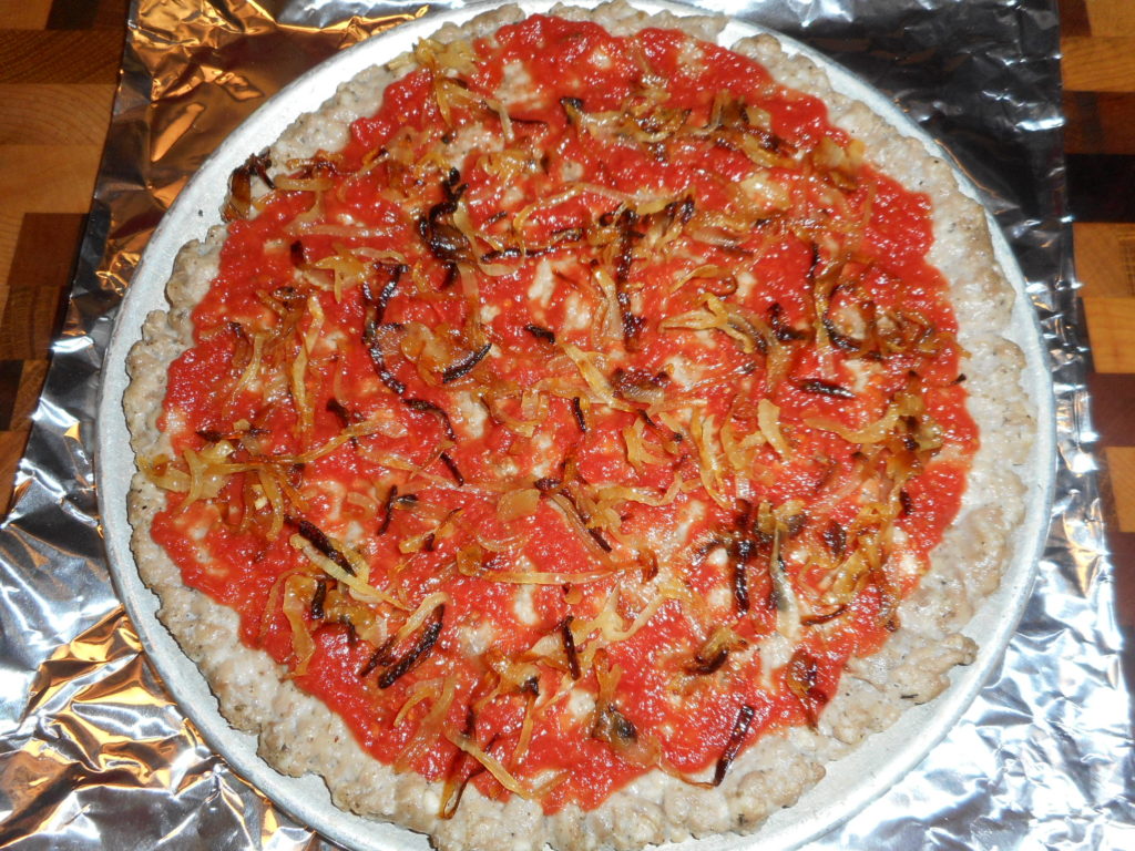 Keto Sausage Crust Pizza Diabetic Chef's Recipes