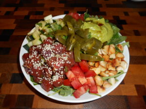 Low Carb Ahi Poke Bowls