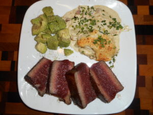 Low Carb Scalloped Ham And Celery Root